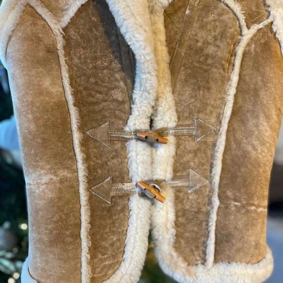 Authentic Brown Rabbit Fur Vest (Size S) - Picture 3 of 7